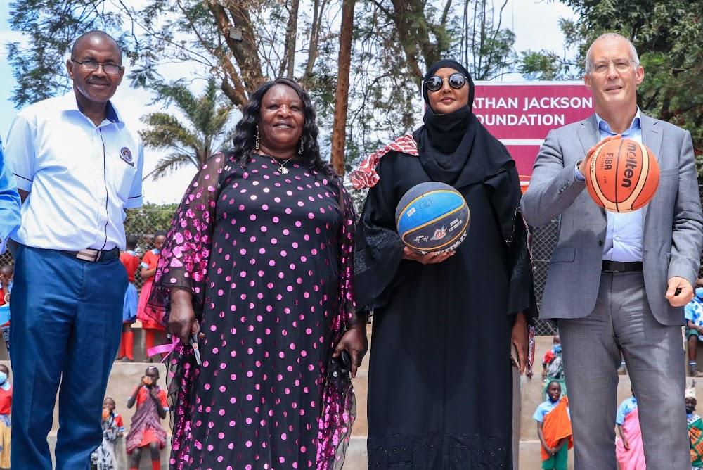 'Future of Kenyan sports is in your hands', Amina tells slum youths