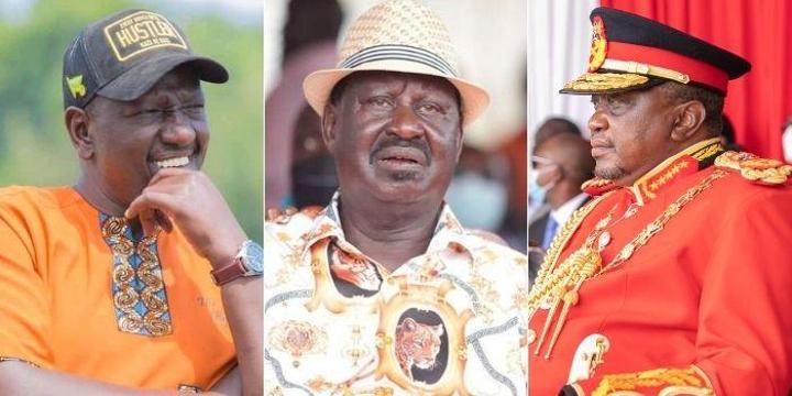 Raila, Uhuru Gang Up Against Ruto at Jamhuri Day Event Raila, Uhuru Gang Up Against Ruto at Jamhuri Day Event