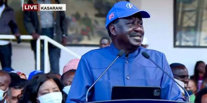 Raila's Answer on Whether He Will Be a One-Term President Raila's Answer on Whether He Will Be a One-Term President