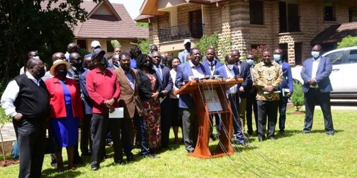 Mudavadi Responds to Ruto's Invite For Coalition Talks Mudavadi Responds to Ruto's Invite For Coalition Talks