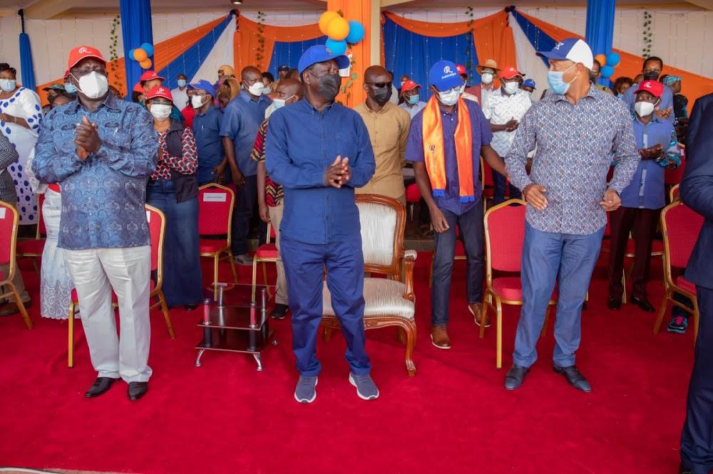 Raila unveils plans for single mothers at Thika rally Raila unveils plans for single mothers at Thika rally