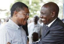 Wetangula Slips Tongue, Campaigns for Azimio at Ruto Rally Wetangula Details How Raila Pushed Him to Join Ruto