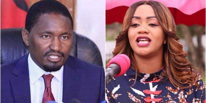 Cate Waruguru Escalates Rivalry With Mwangi Kiunjuri Cate Waruguru Escalates Rivalry With Mwangi Kiunjuri
