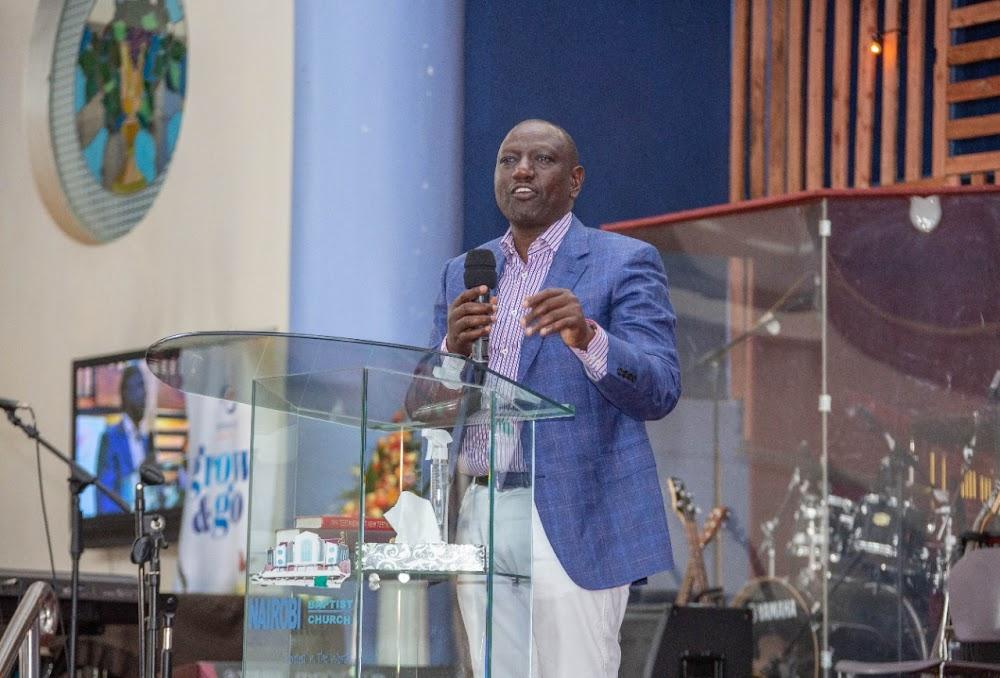 Ruto to churches: Endorse publicly your preferred candidate