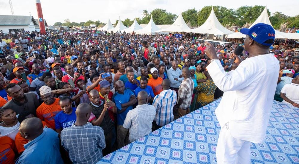I helped 'shy' Mvurya win governor seat but he betrayed me - Raila