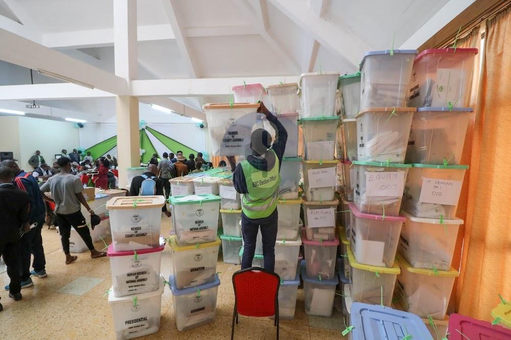Unmarked ballot boxes, Kiems kits found in Mavoko