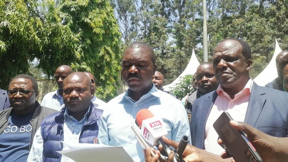 Western leaders demand Kakamega governor election held as scheduled Western leaders demand Kakamega governor election held as scheduled