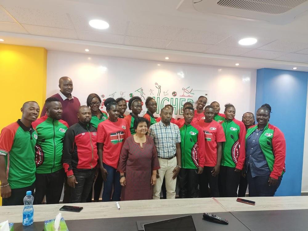 National netball team in South Africa for continental championships National netball team in South Africa for continental championships