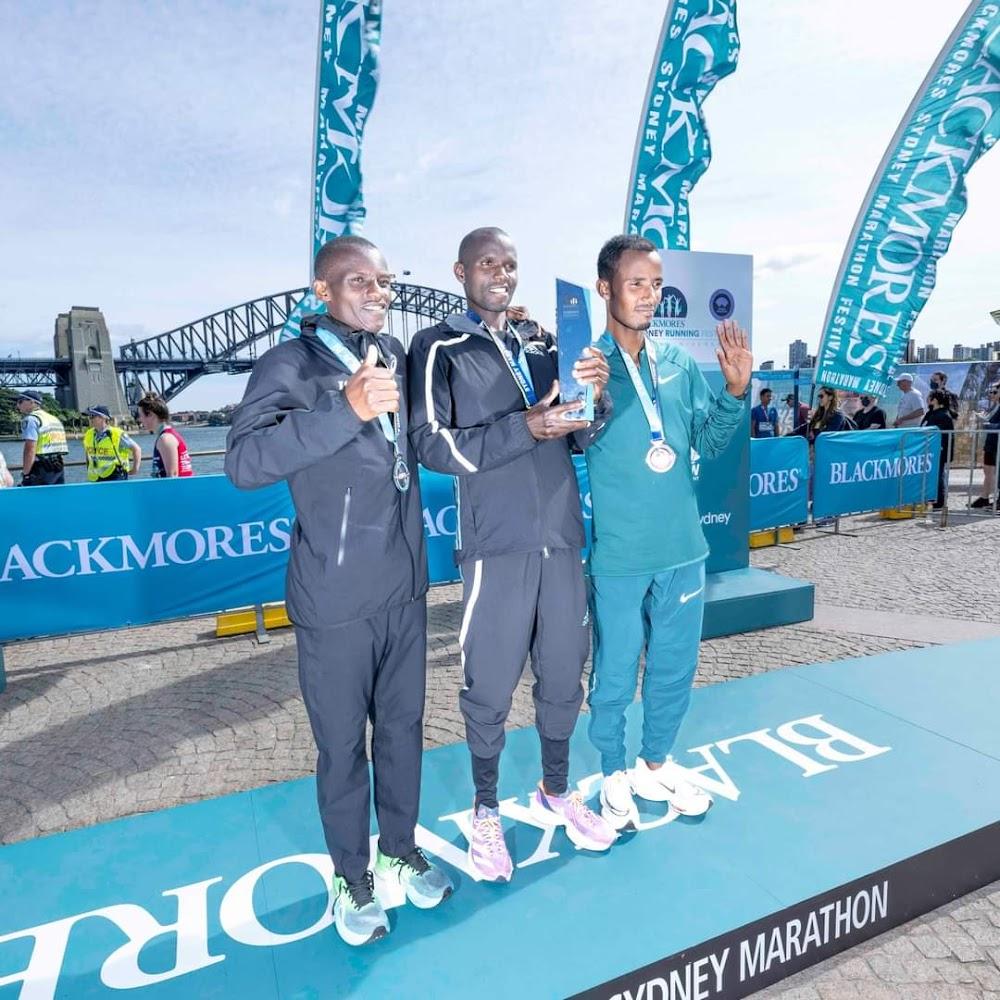 Kibet wins Sydney Marathon in new course record Kibet wins Sydney Marathon in new course record