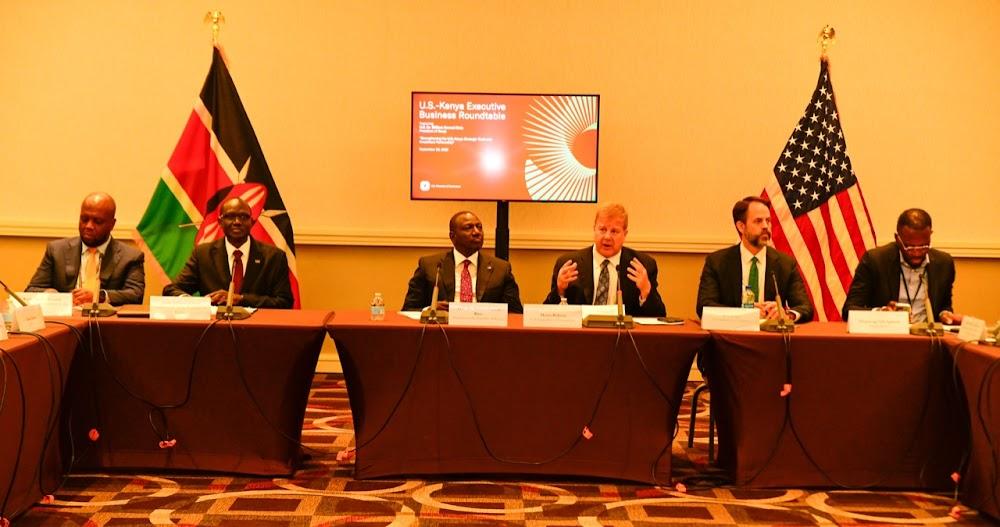 Ruto calls for increased business between Kenya and US Ruto calls for increased business between Kenya and US
