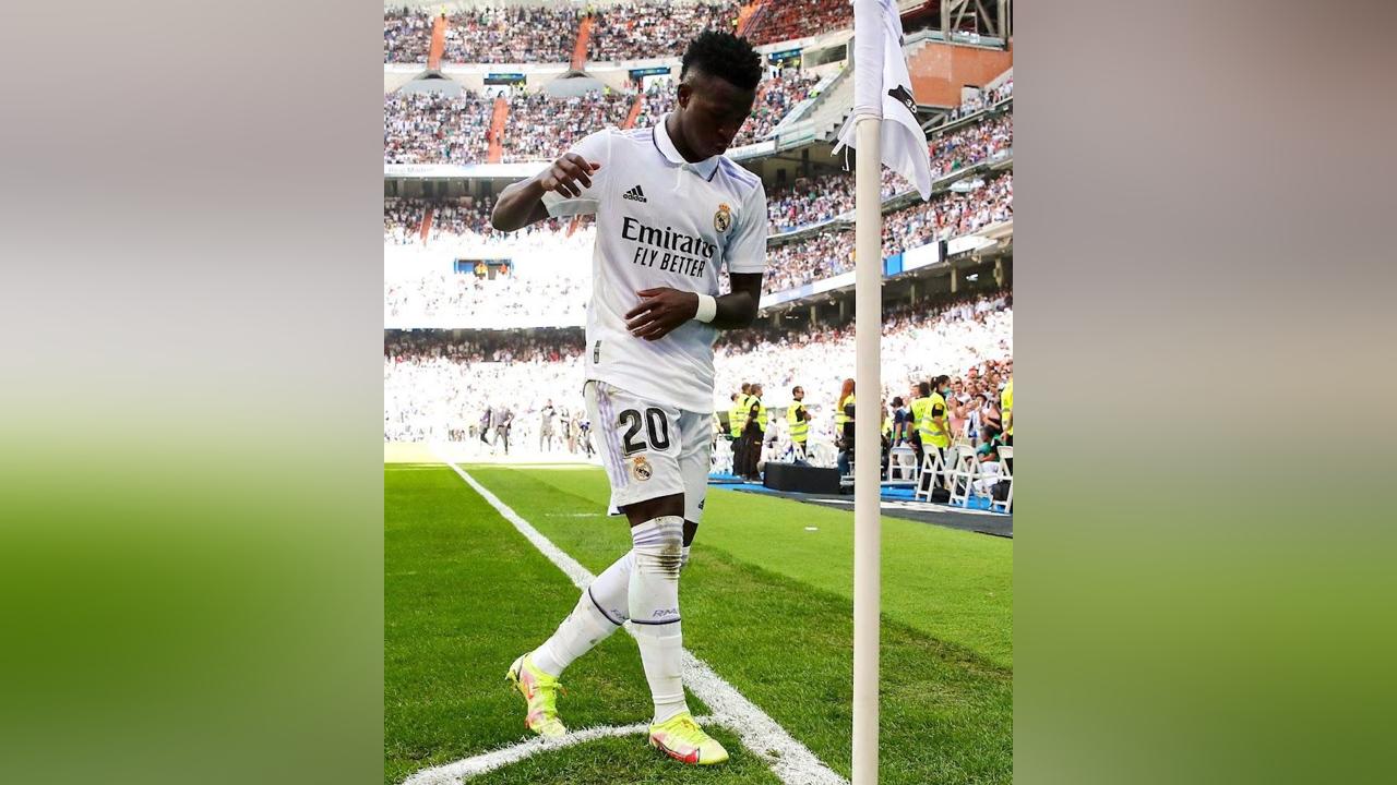 Real’s Vinicius Jr hits back at ‘racist’ celebration critic Real’s Vinicius Jr hits back at ‘racist’ celebration critic