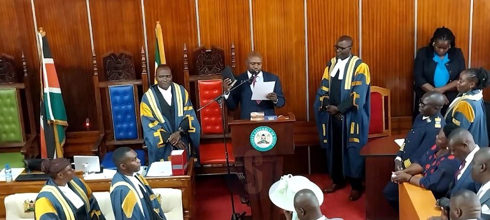 George Okode elected Siaya County assembly speaker George Okode elected Siaya County assembly speaker
