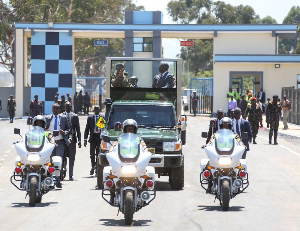 President Ruto at KDF event in Laikipia President Ruto at KDF event in Laikipia