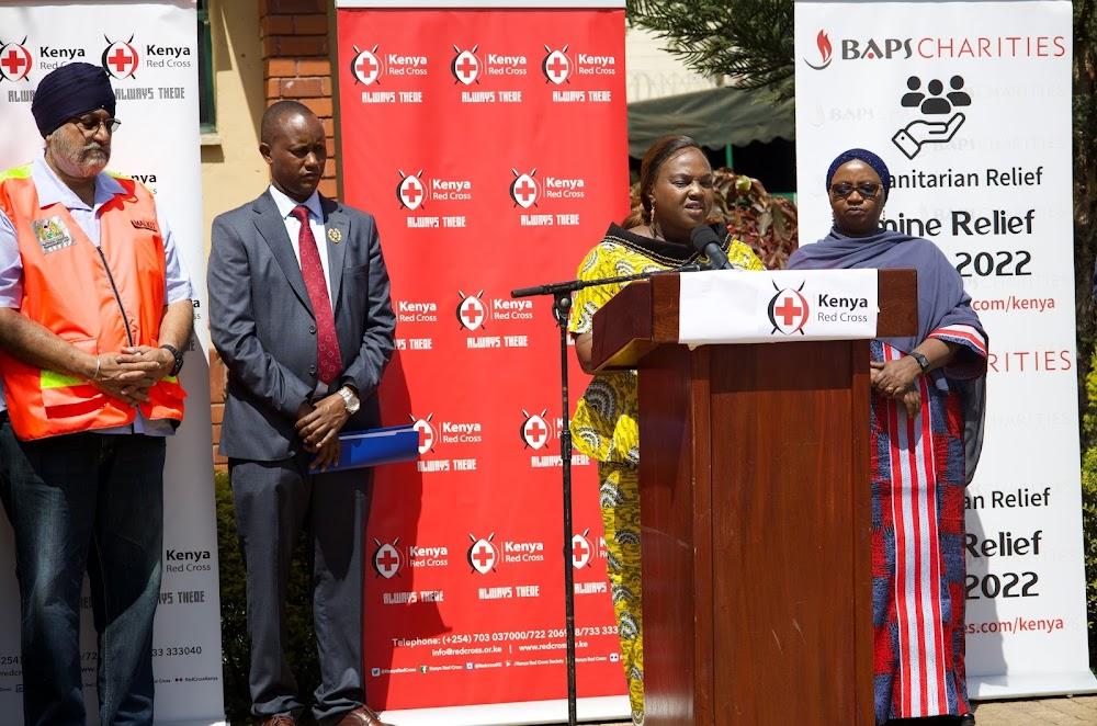 Second lady Dorcas Gachagua flags off relief food to Narok Second lady Dorcas Gachagua flags off relief food to Narok