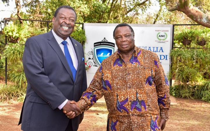 Atwoli, Mudavadi agree to work together after a meeting Atwoli, Mudavadi agree to work together after a meeting