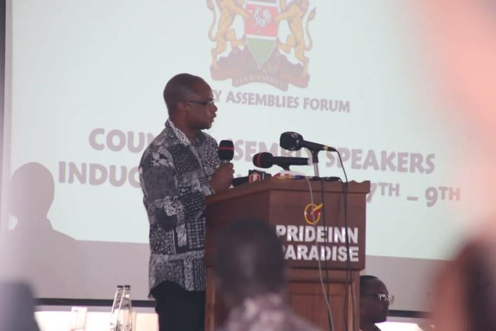 Kingi launches county speakers' induction Kingi launches county speakers' induction