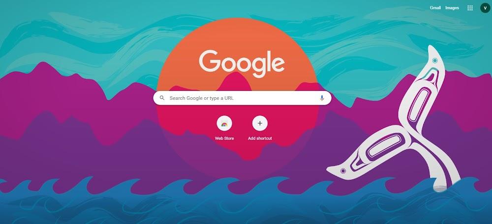 Here's how to change your google homepage background image
