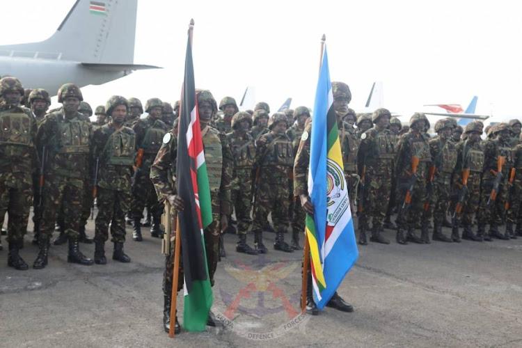 Third batch of KDF soldiers deployed to DRC