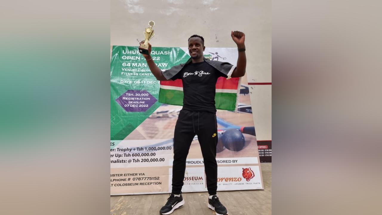 Kenya's Dalidi bags Uhuru Open title to end the year in style Kenya's Dalidi bags Uhuru Open title to end the year in style