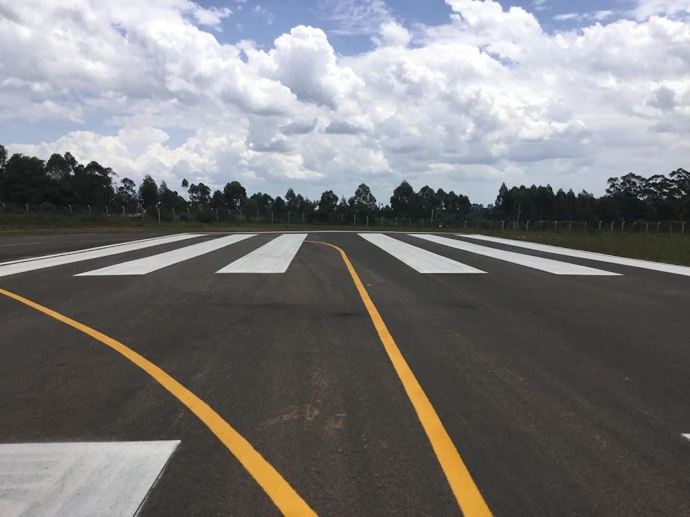 First commercial flight flagged off by DP Gachagua lands in Kakamega First commercial flight flagged off by DP Gachagua lands in Kakamega