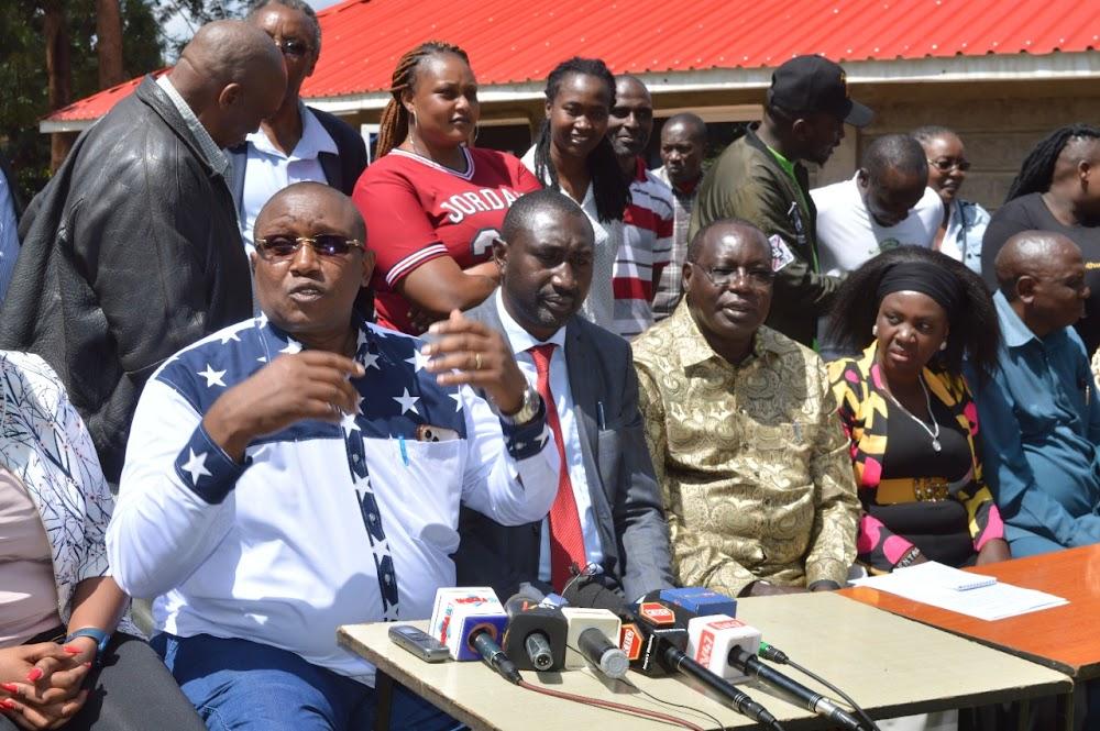 Jubilee, Kanu politicians in Kiambu vow to support Ruto Jubilee, Kanu politicians in Kiambu vow to support Ruto