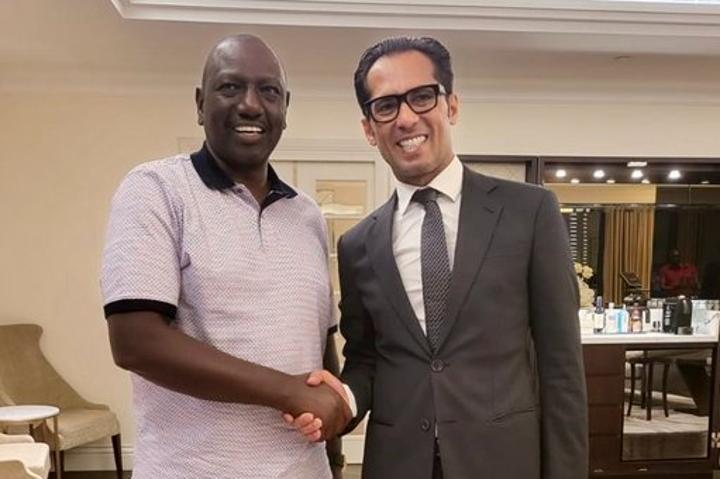 Ruto meets Tanzanian billionnaire Mohammed Dewji Ruto meets Tanzanian billionnaire Mohammed Dewji