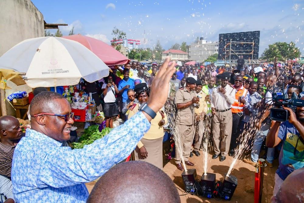 CS Eliud Owalo launches free internet in Bondo town CS Eliud Owalo launches free internet in Bondo town