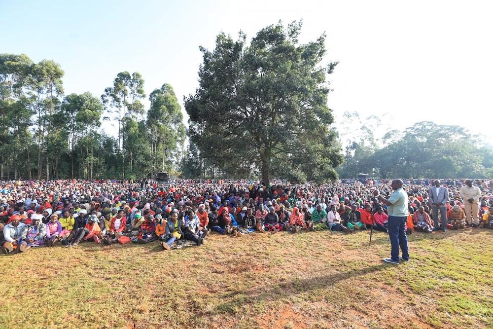 Ruto, First Lady Rachel bless Sugoi residents with goodies Ruto, First Lady Rachel bless Sugoi residents with goodies