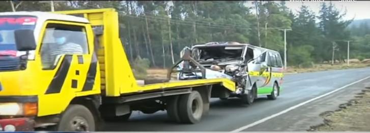 Seven injured in road accident on Nakuru-Eldoret highway Seven injured in road accident on Nakuru-Eldoret highway