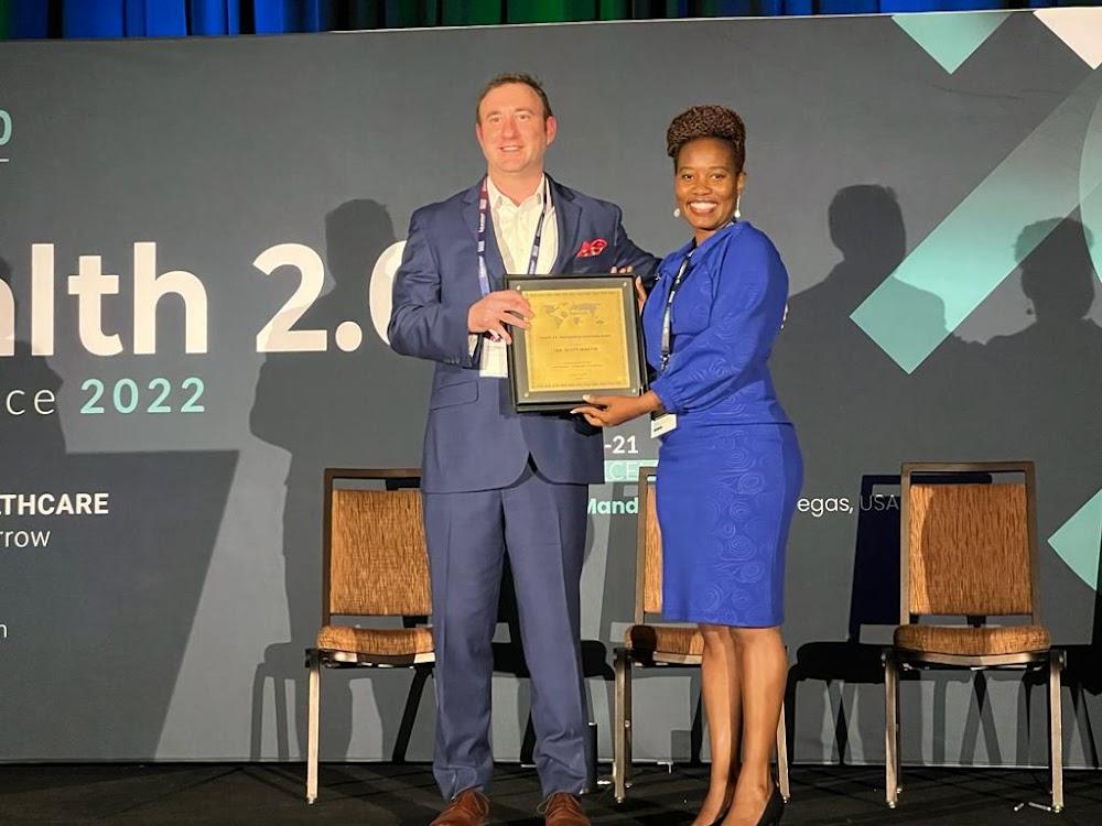 Kenyan doctor wins Health 2.0 outstanding leadership award Kenyan doctor wins Health 2.0 outstanding leadership award