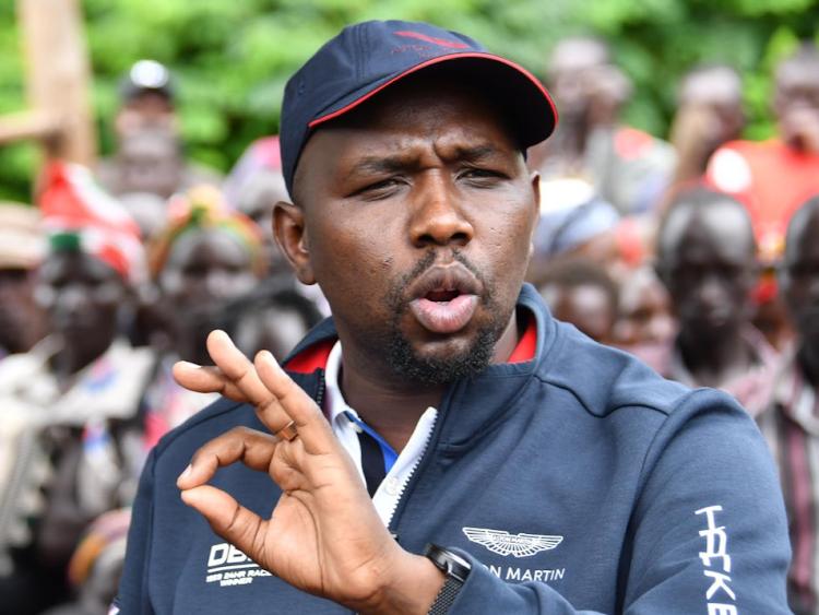Murkomen heckled while campaigning for UDA Senatorial Candidate in Elgeyo Marakwet Murkomen heckled while campaigning for UDA Senatorial Candidate in Elgeyo Marakwet