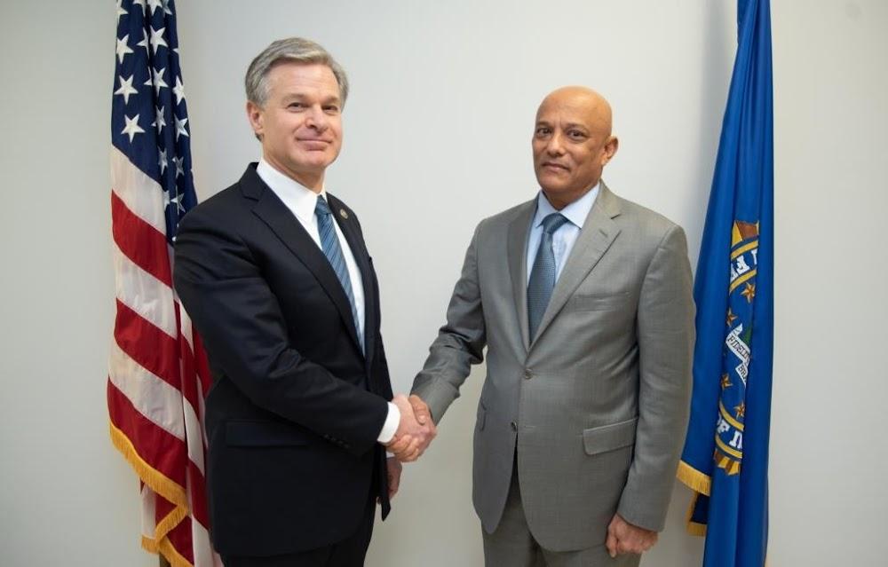 EACC boss Mbarak meets FBI officials EACC boss Mbarak meets FBI officials