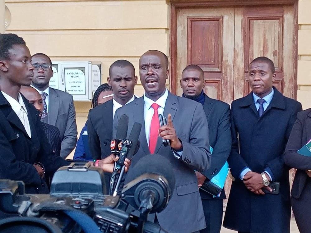 Chebukati will only get two shillings in Raila case - Omari Chebukati will only get two shillings in Raila case - Omari