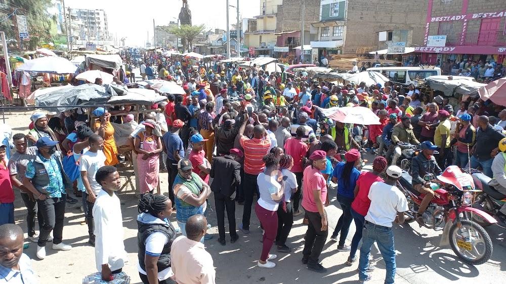 Azimio holds anti-Ruto rally in Machakos Azimio holds anti-Ruto rally in Machakos
