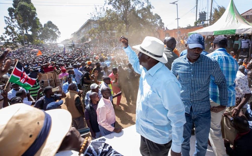 We won't tolerate betrayal in Azimio, leaders told We won't tolerate betrayal in Azimio, leaders told