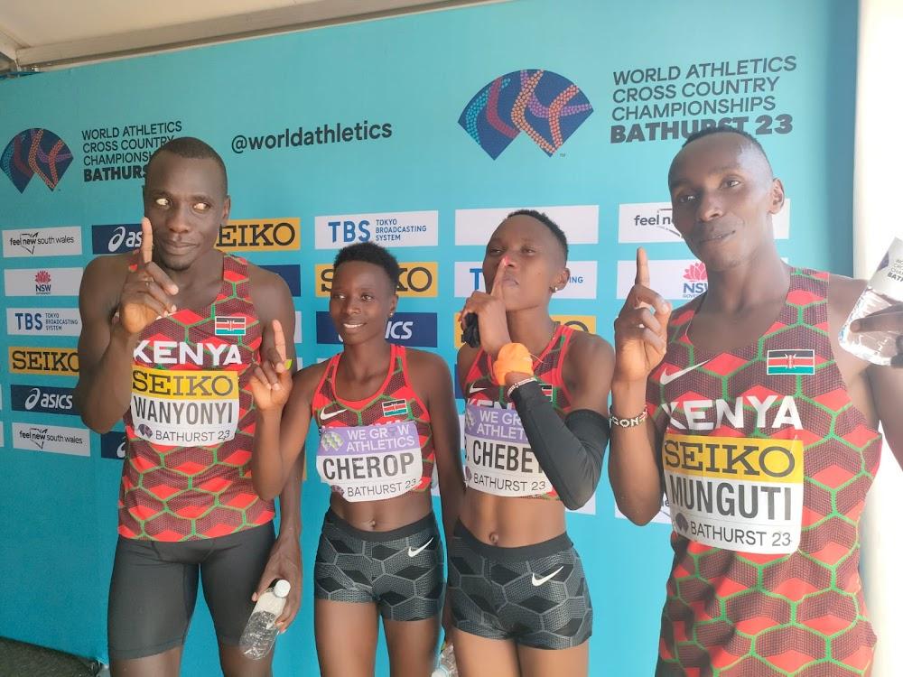 Kenya's quartet delivers first gold medal in Bathurst Kenya's quartet delivers first gold medal in Bathurst