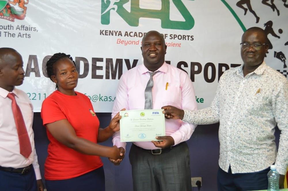 Busia adds 56 more football coaches to its coffers Busia adds 56 more football coaches to its coffers