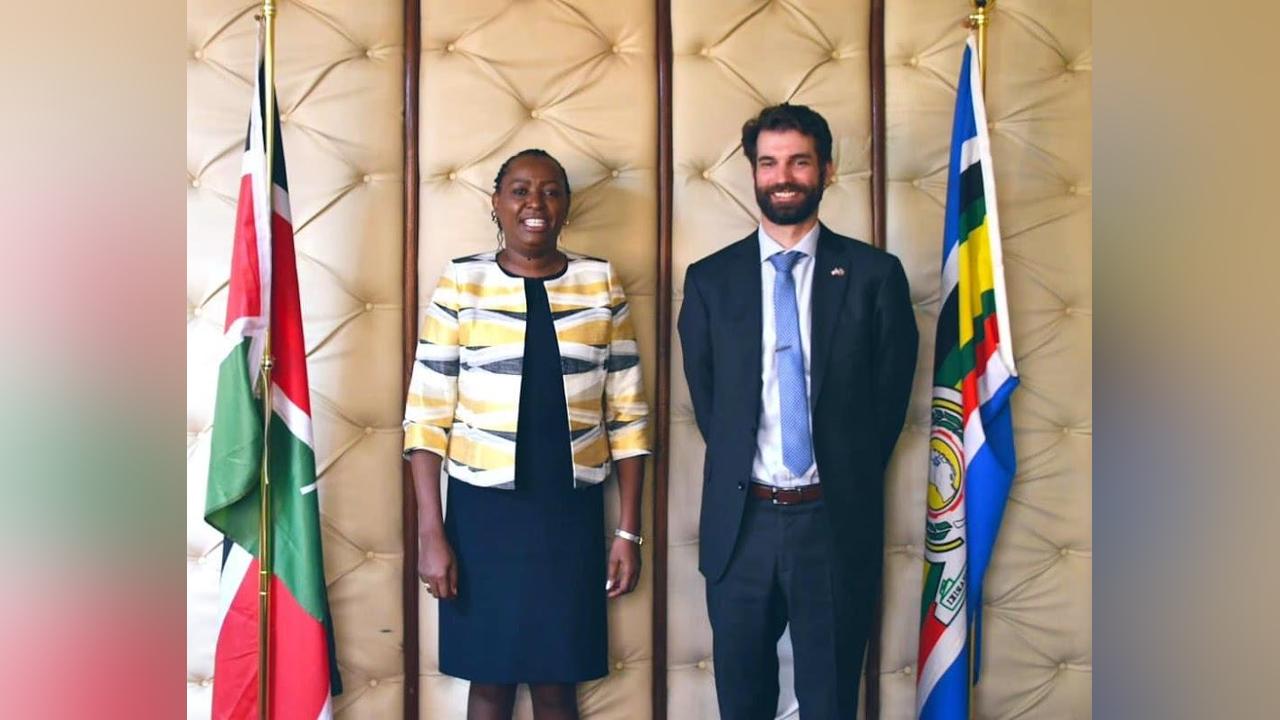 UHC tops agenda as PS Mburu meets USAID Kenya health director UHC tops agenda as PS Mburu meets USAID Kenya health director