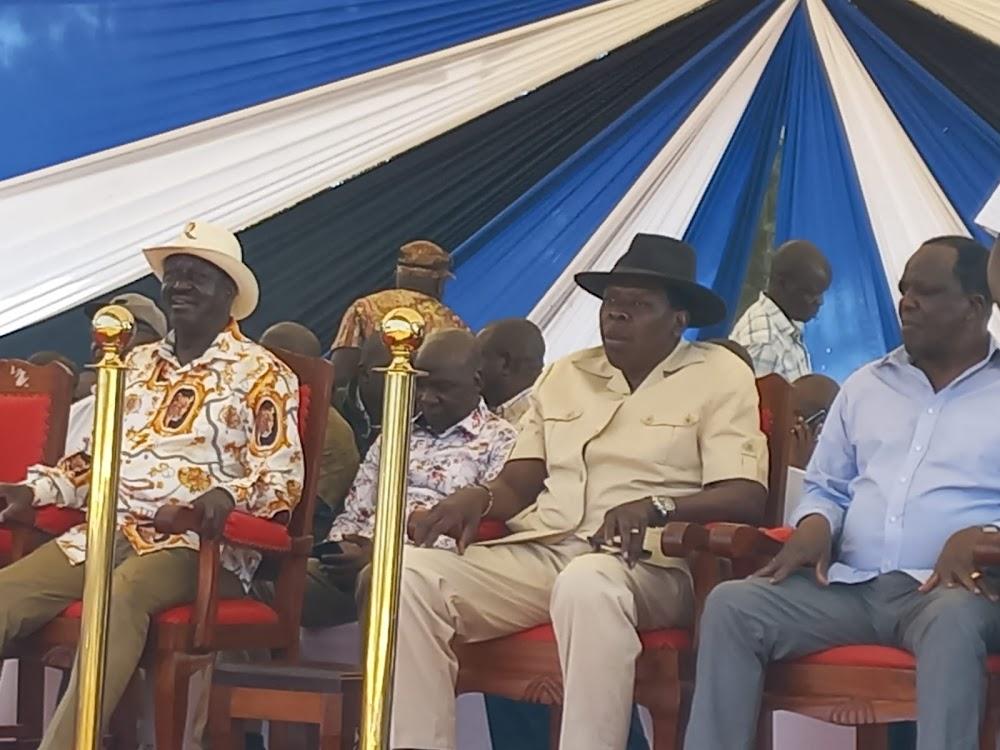 Raila, Azimio allies make first stop in Luanda ahead of Kakamega rally Raila, Azimio allies make first stop in Luanda ahead of Kakamega rally