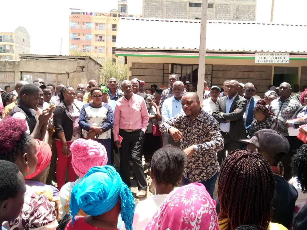 MCA Kaloi decries hard economic times in Athi River MCA Kaloi decries hard economic times in Athi River