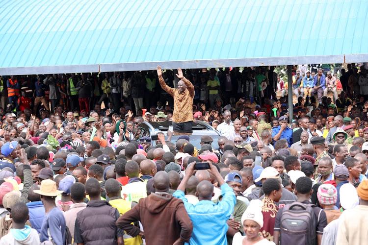 It's your turn to vote for me in 2027 - Ruto tells Raila