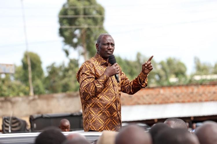 Ruto: My support for Raila landed me at The Hague