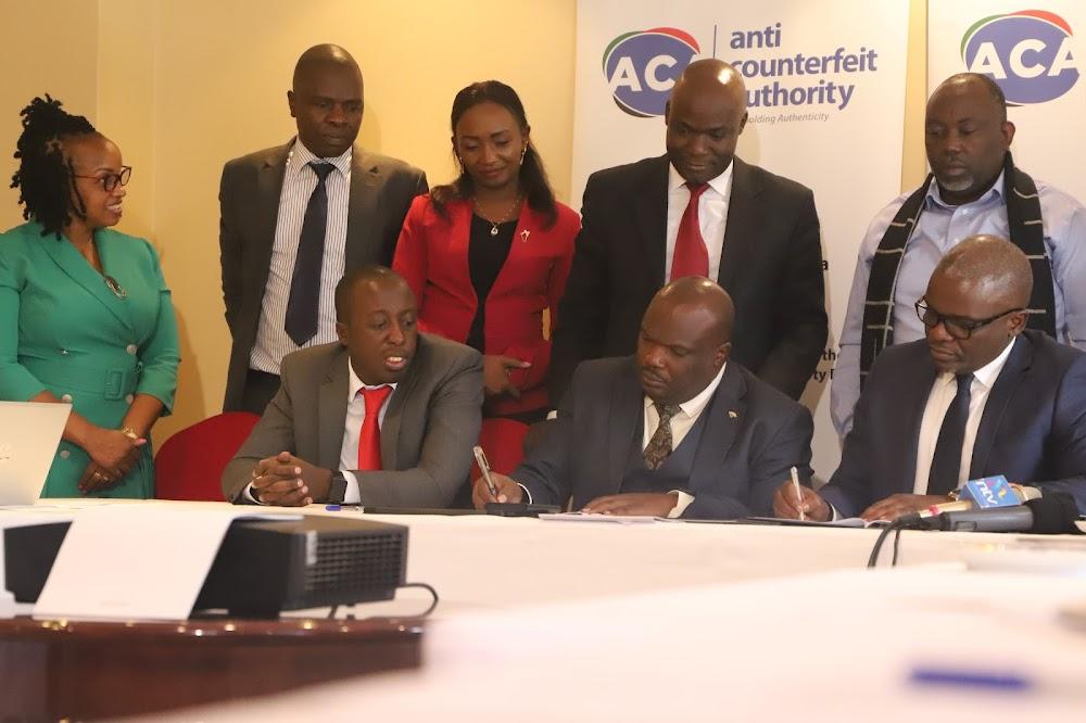 Kenya, Uganda anti-counterfeit agencies sign MoU to curb illicit trade in EAC Kenya, Uganda anti-counterfeit agencies sign MoU to curb illicit trade in EAC