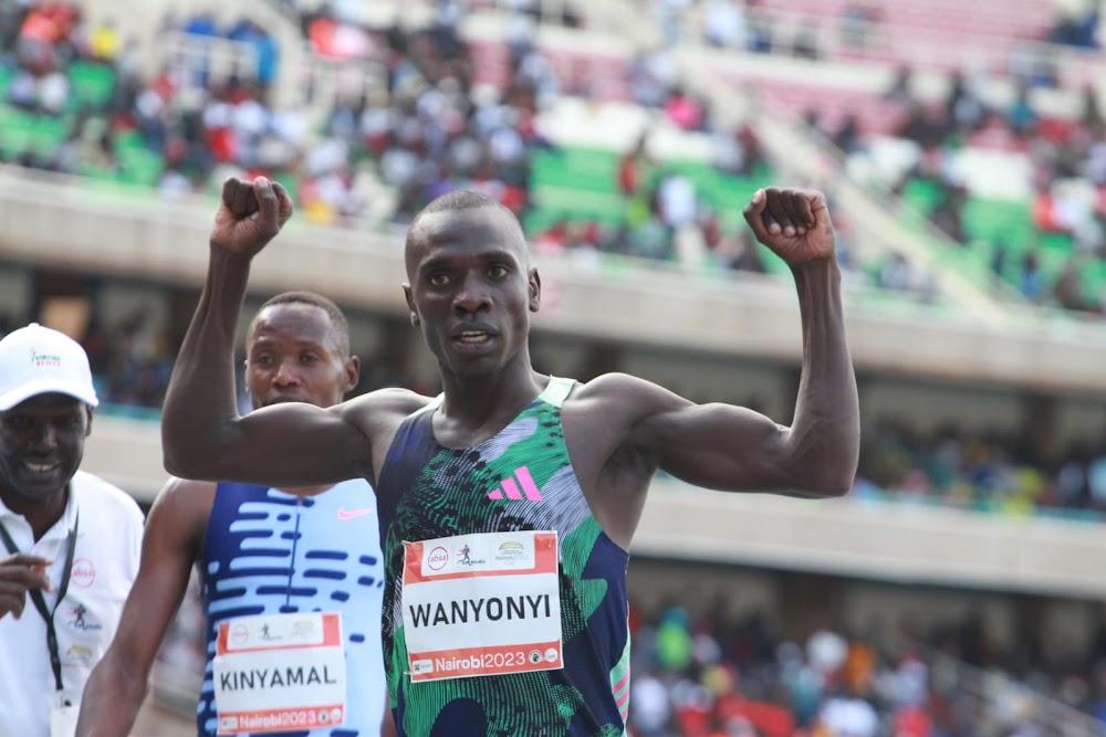 Wanyonyi fends off Kinyamal to bag 800m crown at Kasarani Wanyonyi fends off Kinyamal to bag 800m crown at Kasarani