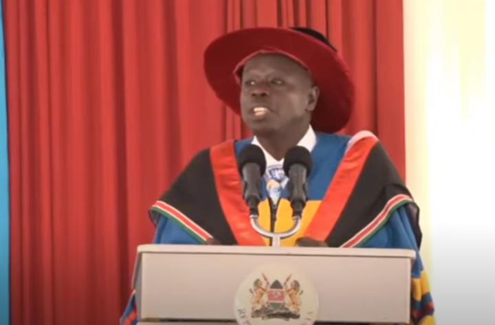 Gachagua gifts graduating students Sh500,000 for party Gachagua gifts graduating students Sh500,000 for party