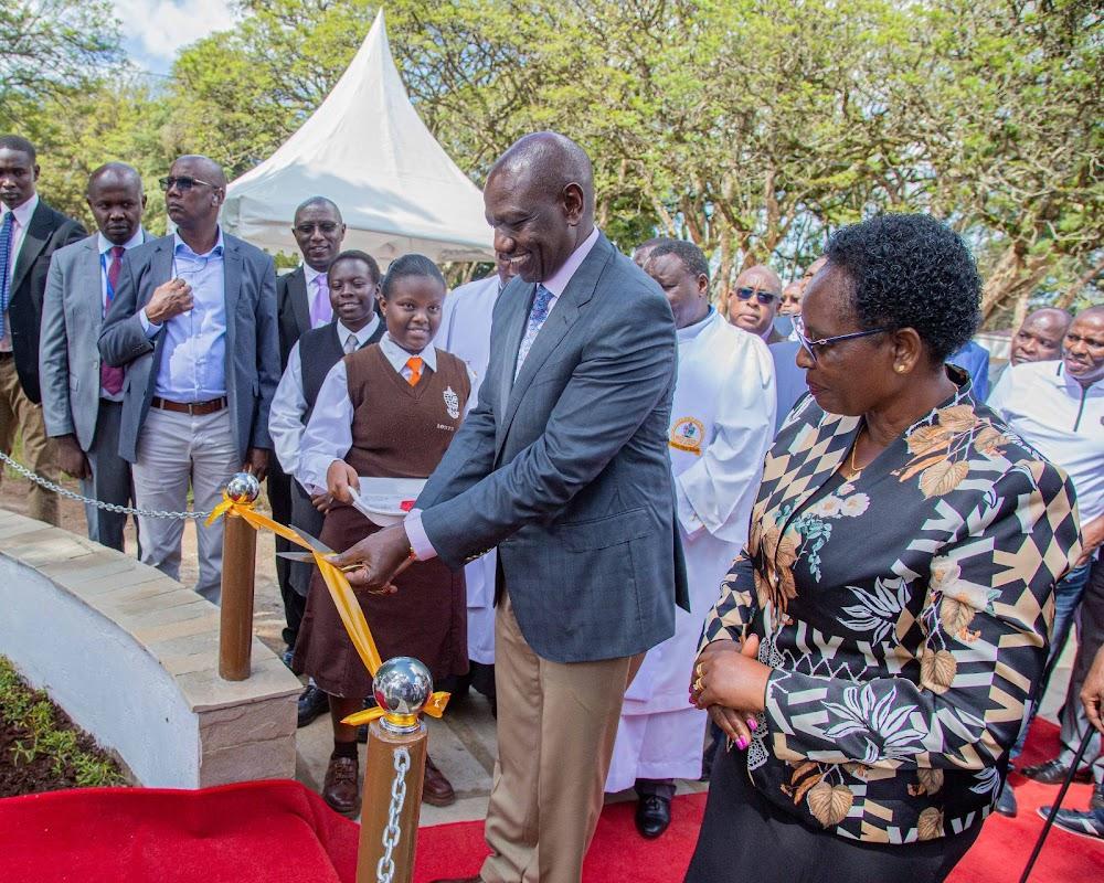 Ruto promises goodies as he attends Limuru Girls anniversary Ruto promises goodies as he attends Limuru Girls anniversary