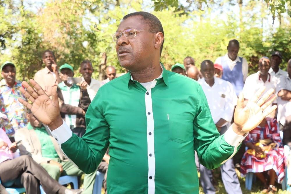 Embrace peace while raising issues, Wetang'ula tells Azimio Embrace peace while raising issues, Wetang'ula tells Azimio
