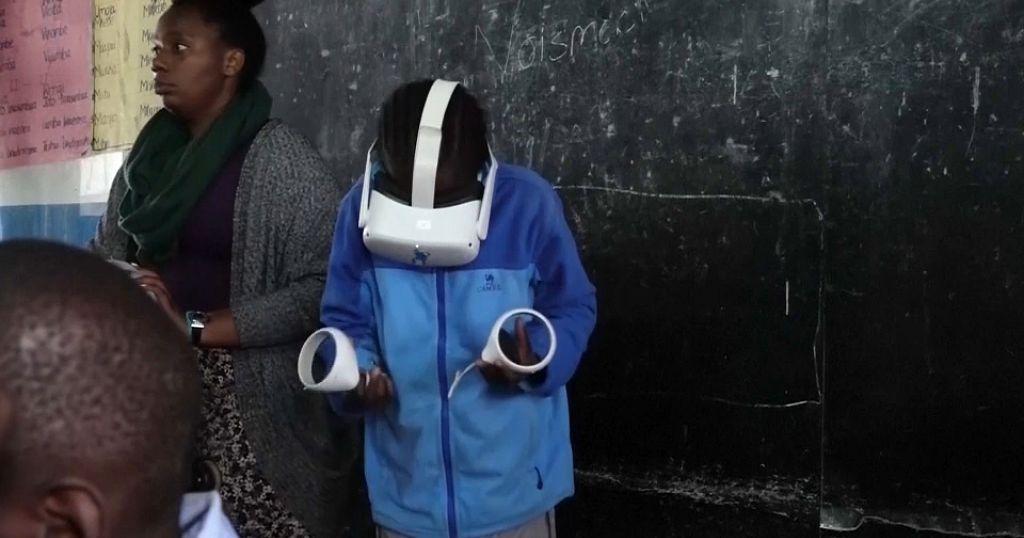 Virtual reality used to teach students about plastic pollution