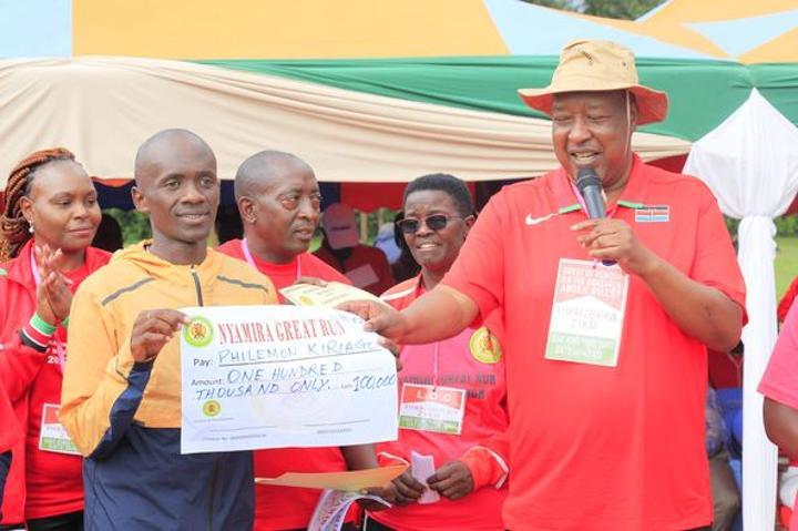 Nyamira Governor hailed for renaming Manga Stadium after Olympian Ouko Nyamira Governor hailed for renaming Manga Stadium after Olympian Ouko