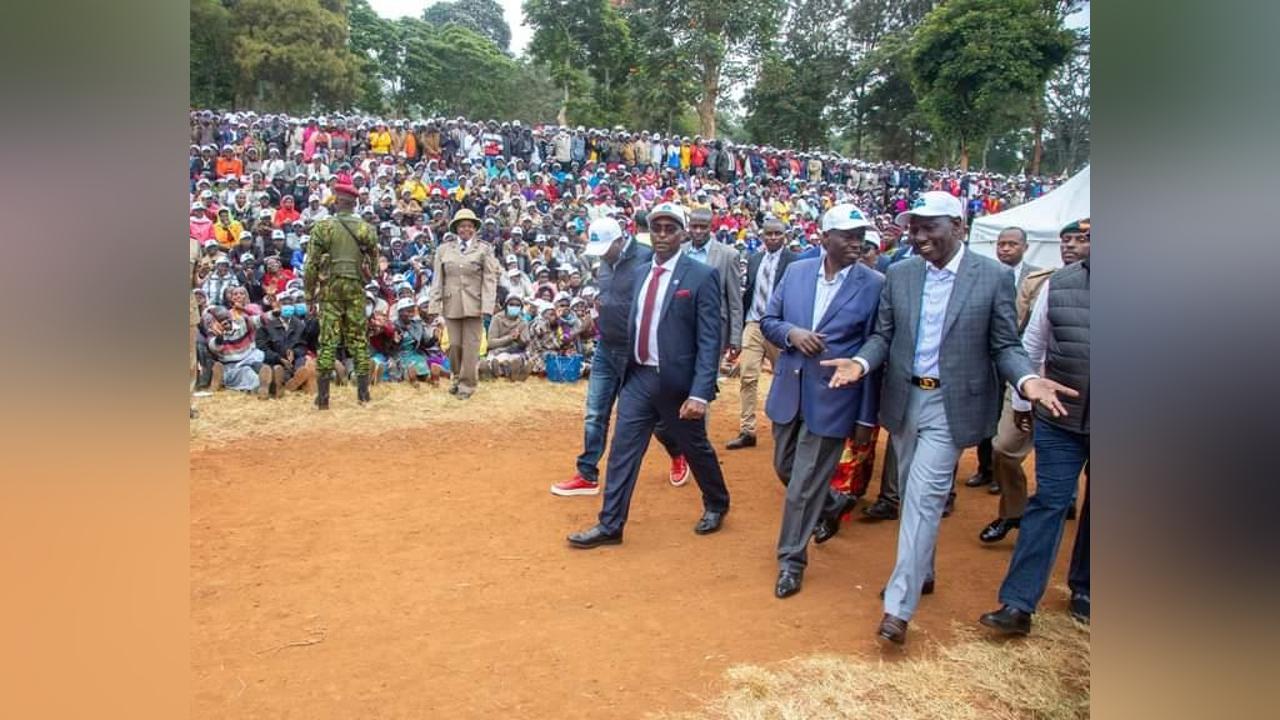 Ruto to dairy farmers: I am a debt collector, I'll deliver Sh71m debt Ruto to dairy farmers: I am a debt collector, I'll deliver Sh71m debt